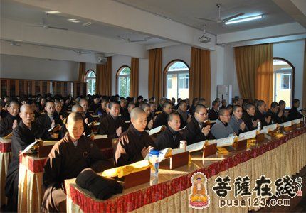 「佛教」浙江宁海慈云佛学院举行2012年法华七法会