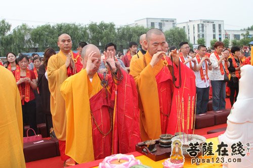 「佛教」上海大方禅院易地隆庆寺重建工程奠基庆典隆重举行