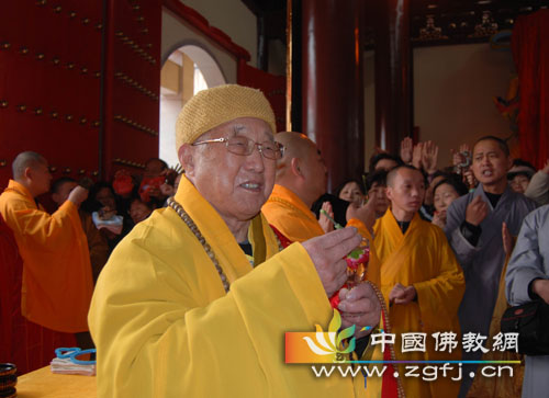 「佛像开光」无锡慈云寺举行天王殿落成暨佛像开光庆典