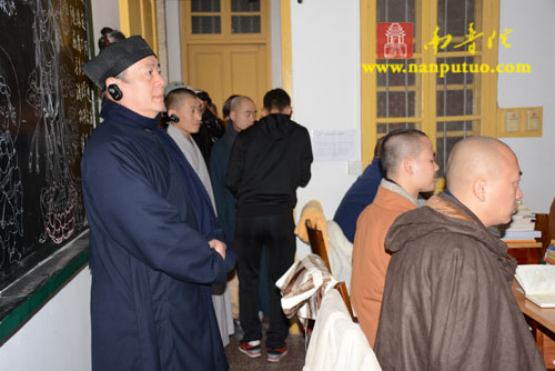 「佛教」浙江省佛教协会副会长、国清寺方丈允观大和尚到南普陀寺和闽南佛学院参访交流