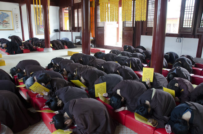 「佛教」江西东林寺9月上旬闭关念佛圆满出关 「佛教」江西东林寺9月上旬闭关念佛圆满出关