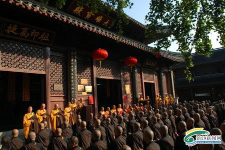 「佛教」江苏镇江定慧寺举办传授三坛大戒法会
