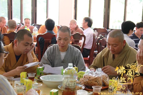 「佛教」厦门市佛教寺院负责人学习交流会在观音寺举行