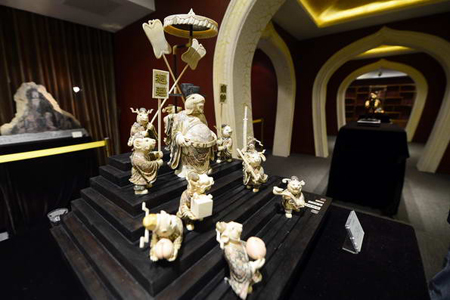 「艺术」浙江杭州：首届中国佛教艺术精品展在南宋御街举行