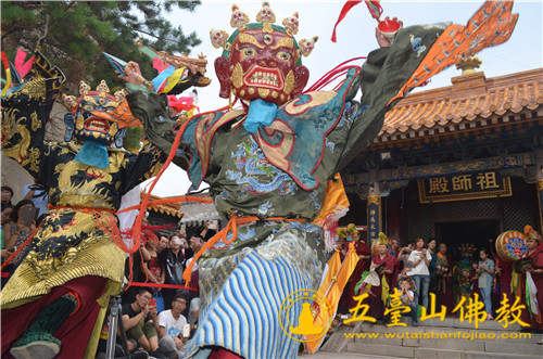 「五台山」山西五台山菩萨顶举行传统奉旨道场法会为世界祈福 「五台山」山西五台山菩萨顶举行传统奉旨道场法会为世界祈福