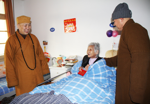「大安法师」2011年大安法师视察东林慈善功德会侧记