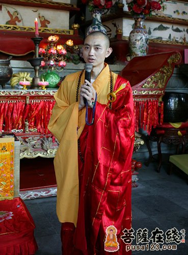 「佛教」上海寿安寺惟觉法师闭关仪式今日举行