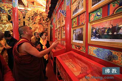 「佛教」56米热贡巨幅唐卡《十世班禅》青海首展引轰动