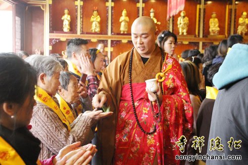 「佛教」上海松隐禅寺举行观音阁全堂圣像开光庆典法会