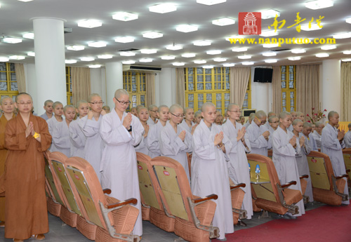 「佛教」福建闽南佛学院召开2014年暑期放假大会