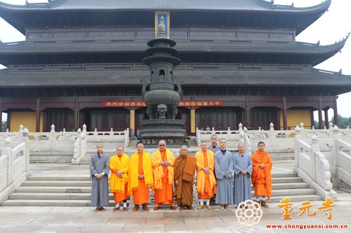 「佛教」祜巴龙庄勐大长老一行赴江苏苏州重元寺参访交流 「佛教」祜巴龙庄勐大长老一行赴江苏苏州重元寺参访交流