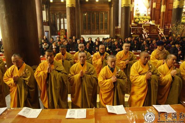 「佛教」浙江雪窦山资圣禅寺举行“帝释尊天圣诞、纳福大斋天”法会