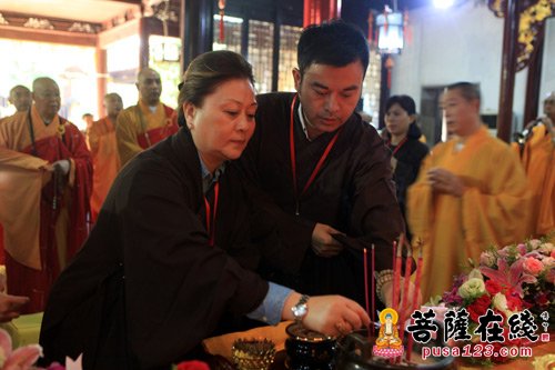 「佛教」上海沉香阁举行应慈长老圆寂五十周年祭传供法会