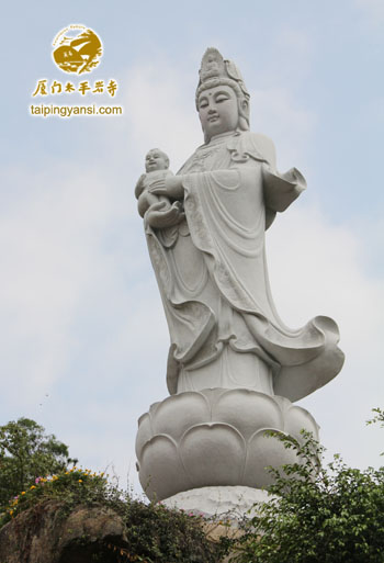 「观音」厦门太平岩寺于观音菩萨出家日举行送子观音圣像开光仪式 「观音」厦门太平岩寺于观音菩萨出家日举行送子观音圣像开光仪式