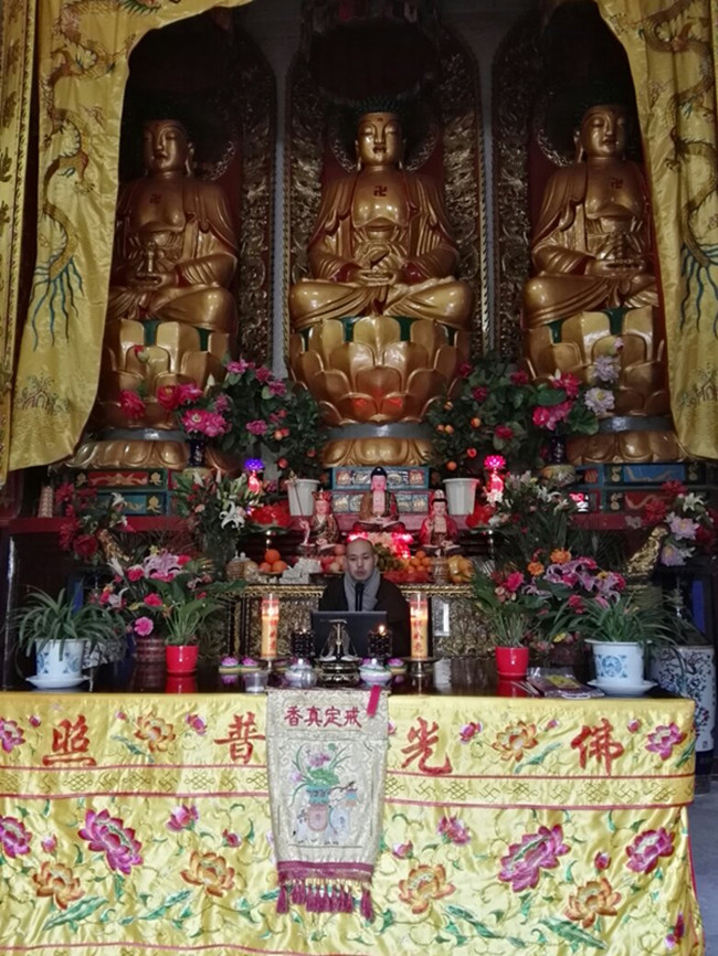 「佛教」江西上饶如来寺圆满兴行佛七法会
