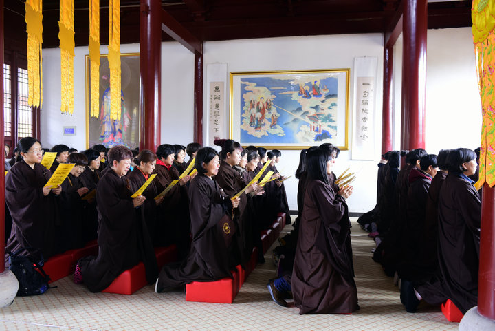 「东林寺」江西东林寺2016年4月上旬十天闭关念佛圆满出关