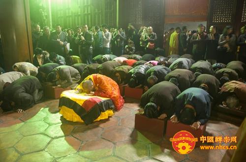 「佛教」广东韶关南华禅寺举行“六祖诞”吉祥祈福法会