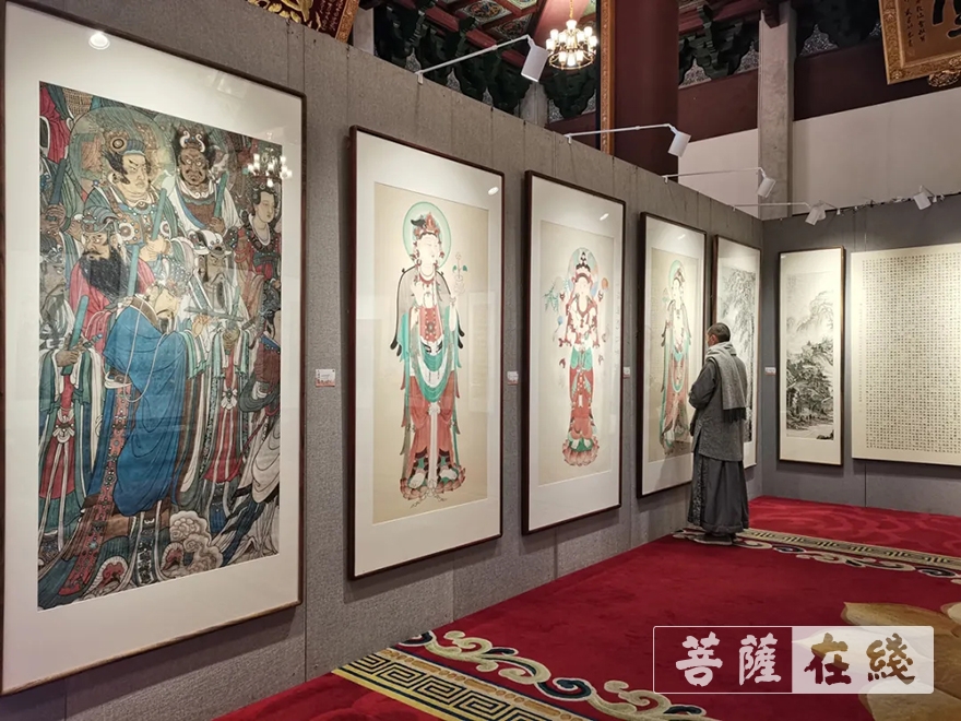 「佛教」云卷云舒——杭州佛学院艺术院2017级毕业作品展在灵隐寺开幕