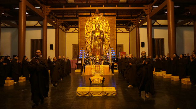 「东林寺」江西东林寺举行两个菩萨圣诞祝圣法会及放生法会