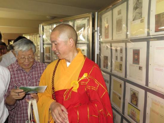 「佛教」河南省首届佛教题材邮展在白马寺举行