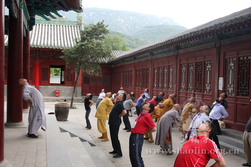 「禅宗」中国禅宗祖庭巡礼参访团开幕式在嵩山少林寺举行