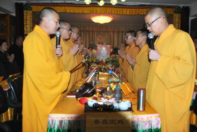 「佛教」青海感应寺纪念“净一老和尚圆寂十一周年追思法会”