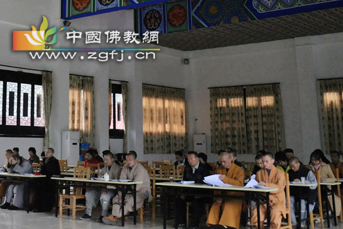 「佛教音乐」六祖寺邀台北大学教授赖贤宗讲授佛曲唱持