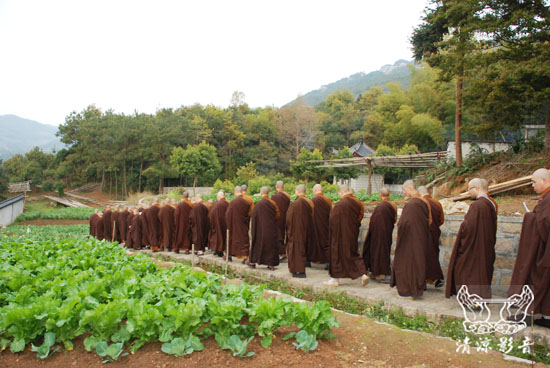 「太姥山」太姥山平兴寺清明节举行祭拜祖师扫塔法会 「太姥山」太姥山平兴寺清明节举行祭拜祖师扫塔法会