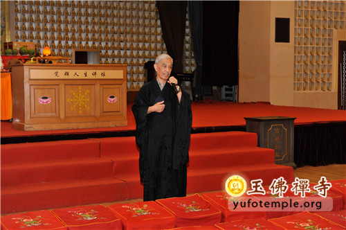 「佛教」上海玉佛禅寺举行觉群共修小组供僧大法会