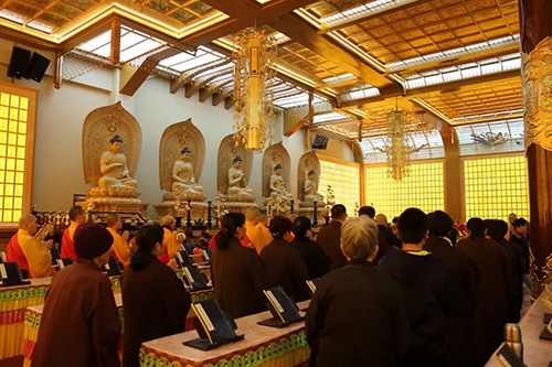「佛教」虎溪岩寺举行三千佛消灾祈福法会 「佛教」虎溪岩寺举行三千佛消灾祈福法会