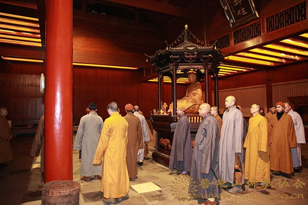 「普陀山」普陀山法雨禅寺举行丁酉年冬季禅七法会
