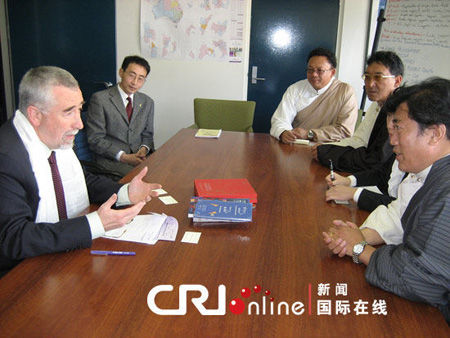 「堪培拉」中国藏学家代表团访问澳大利亚堪培拉（图）