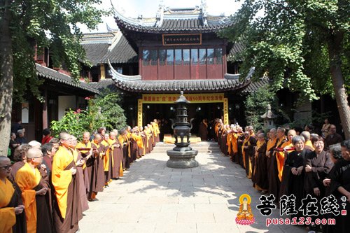 「佛教」上海沉香阁举行应慈长老圆寂五十周年祭传供法会