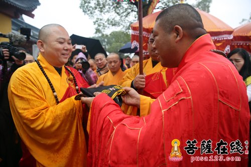 「佛教」上海南山古寺举行全堂佛像开光暨灵宏法师晋院升座庆典