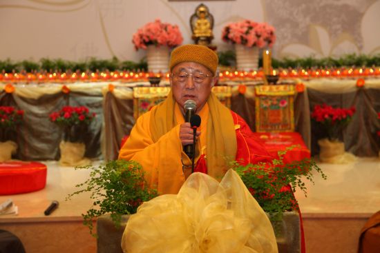 江苏镇江江天禅寺举行