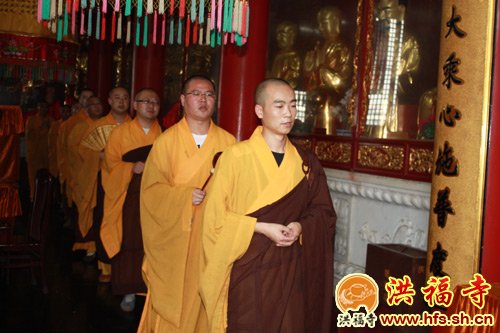 「圣诞节」弘扬菩萨宏愿 上海洪福寺举行地藏圣诞法会