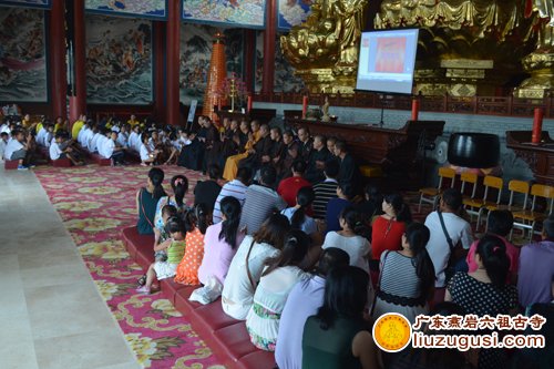 广东燕岩六祖古寺夏令营 顺利闭幕