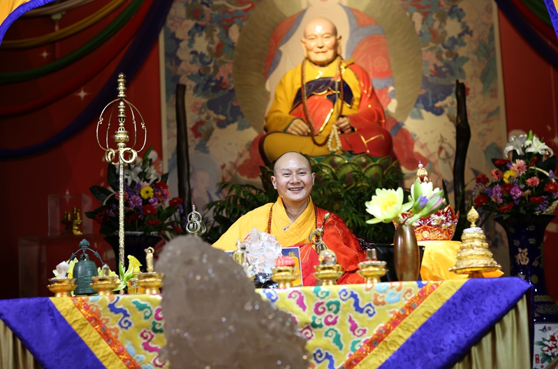 「慧日禅寺」2016年清明节宁波慧日禅寺举办心灵讲座暨蒙山施食超荐法会