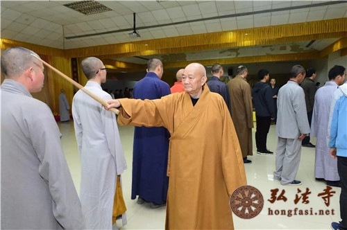 「弘法寺」弘法寺丁酉年冬季精进禅七起七返回