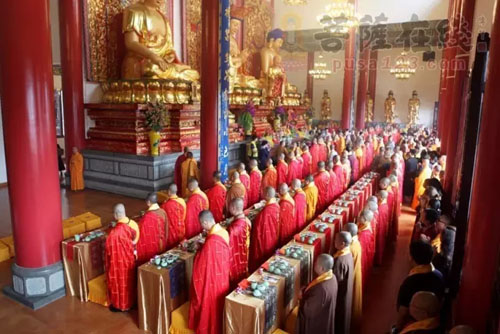 「佛教」贵州贵阳大兴国寺中兴第一代方丈心照法师升座仪式举行