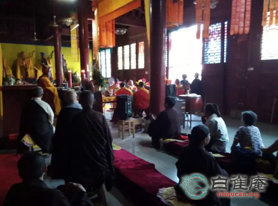 「三时系念」河北白雀庵圆满举行三时系念法会暨施放焰口超度法会 「三时系念」河北白雀庵圆满举行三时系念法会暨施放焰口超度法会