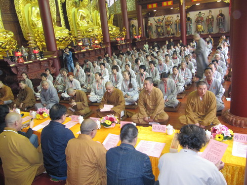 「佛教」上海西林禅寺第九届短期出家体验营隆重开营 「佛教」上海西林禅寺第九届短期出家体验营隆重开营