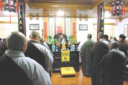 「佛教」四祖寺举行第九届冬季禅七 全国各地居士共同参加