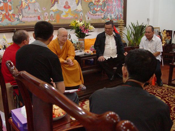 「四会」广东四会六祖寺迎来柬埔寨王国副首相一行参访