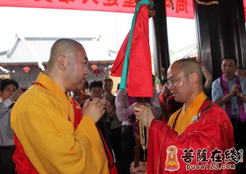 「佛教」上海宁国禅寺开山850周年暨平熙法师升座庆典
