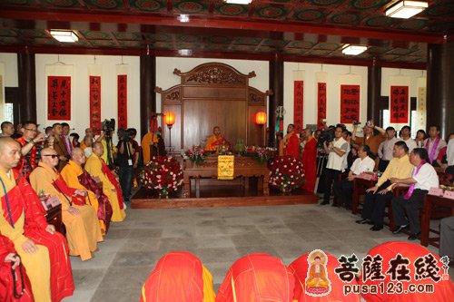 「佛教」上海宁国禅寺开山850周年暨平熙法师升座庆典