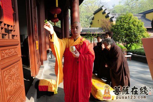 「佛教」浙江杭州永福禅寺隆重举行地藏七清明法会