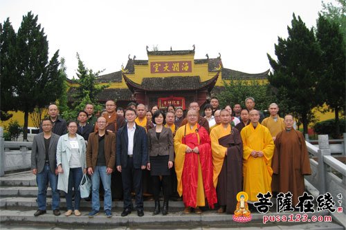 「佛教」江西宜春袁州区佛协会长圣愿法师荣任慈化禅寺住持