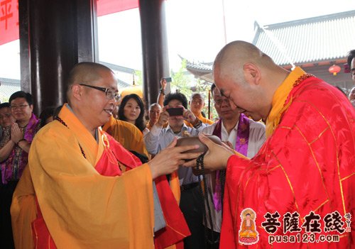 「佛教」上海宁国禅寺开山850周年暨平熙法师升座庆典