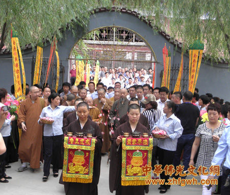 「八关斋戒」河北成安二祖匡教禅寺传授八关斋戒斋天启示
